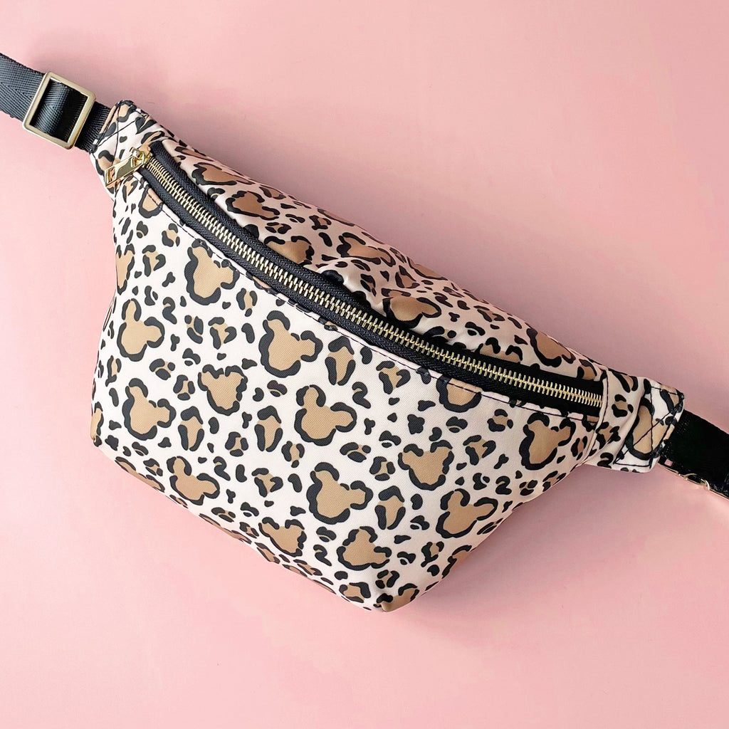 Leopard Print Mouse Bumbag