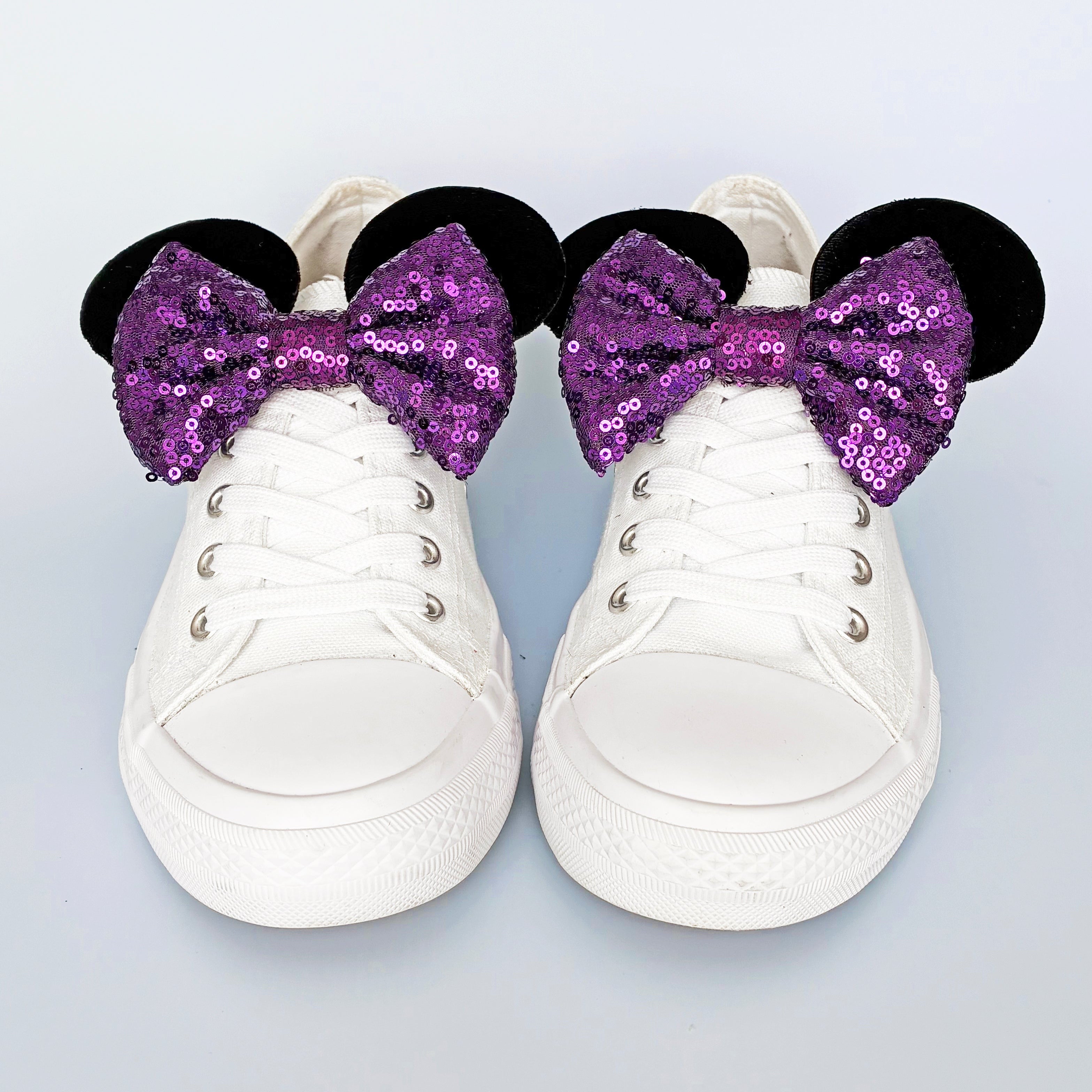 Black and Purple Shoe Ears