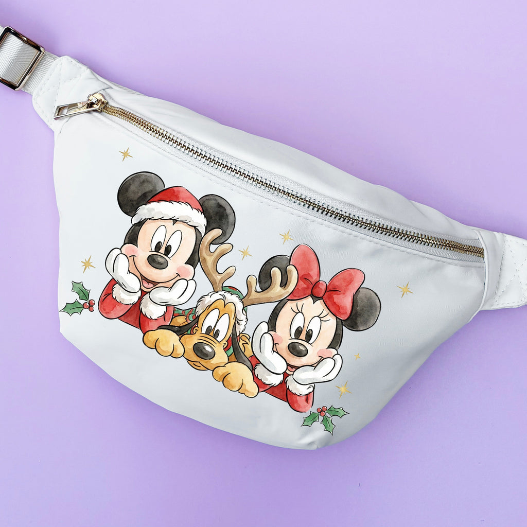 Christmas Mouse and Friends Custom Bumbag