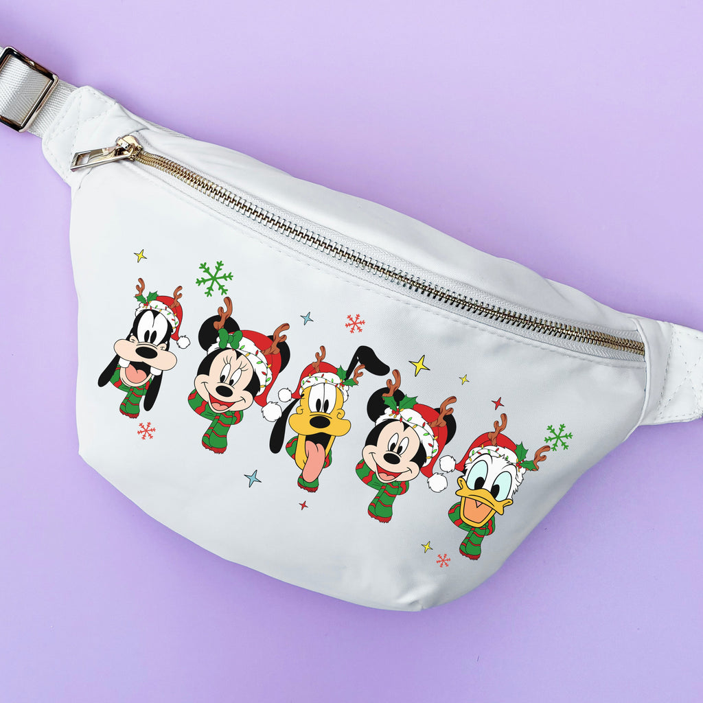 Mouse and Friends Christmas Custom Bumbag