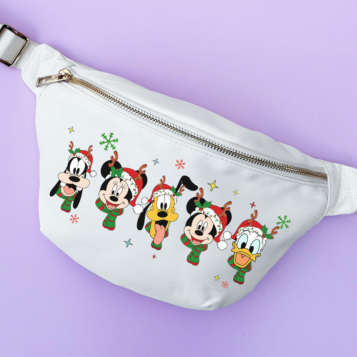 Mouse and Friends Christmas Custom Bumbag