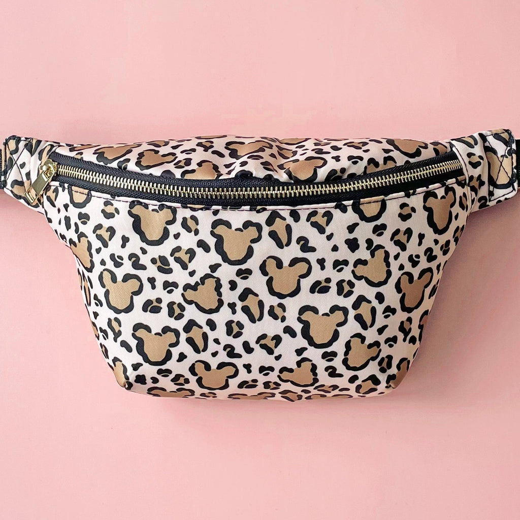 Leopard Print Mouse Bumbag