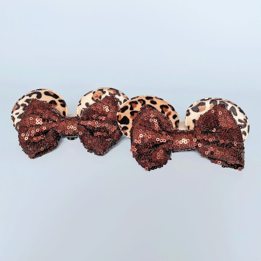 Leopard Print Mouse Ears