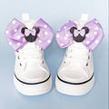 Purple Polka Dot Bows