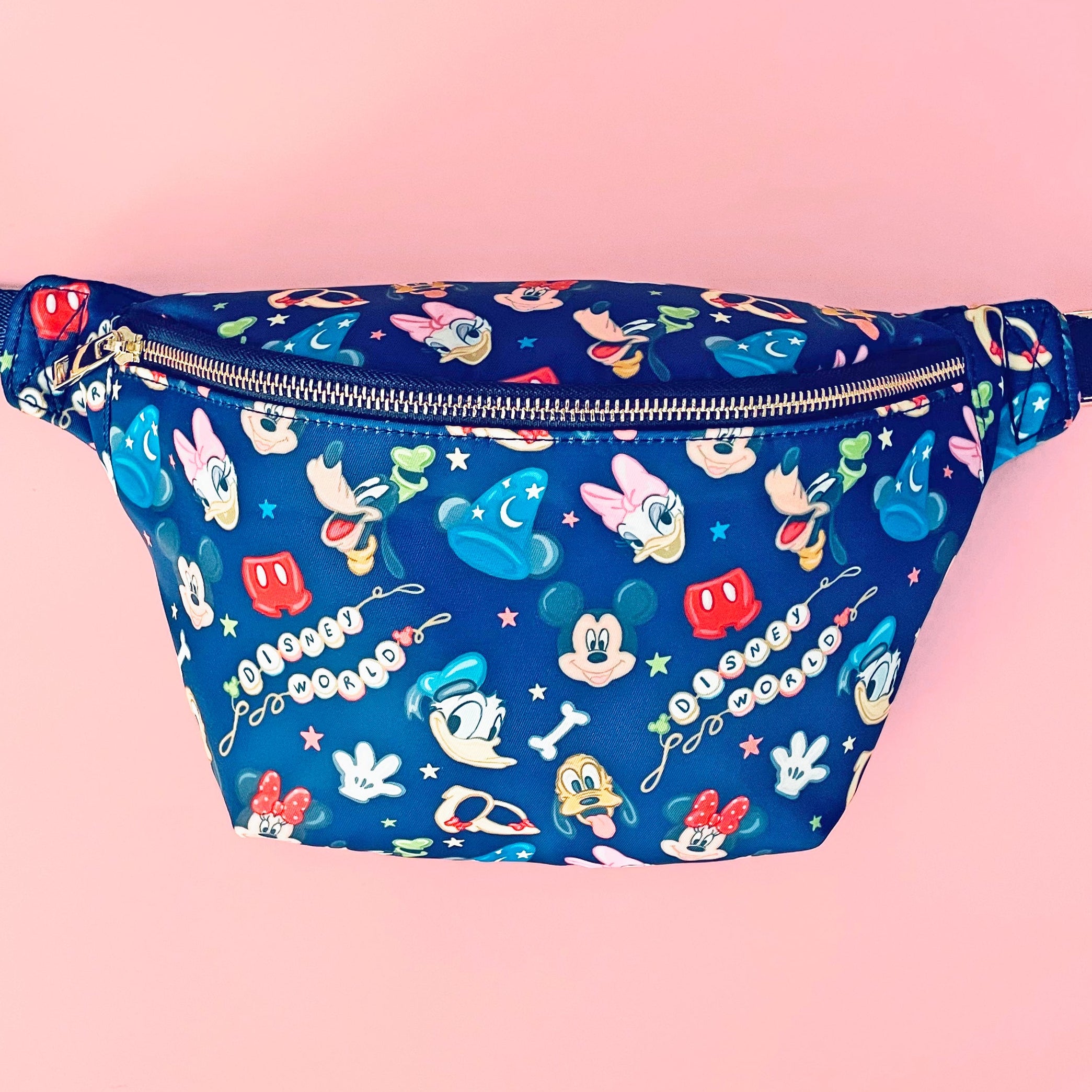 Navy Mouse and Friends Bumbag