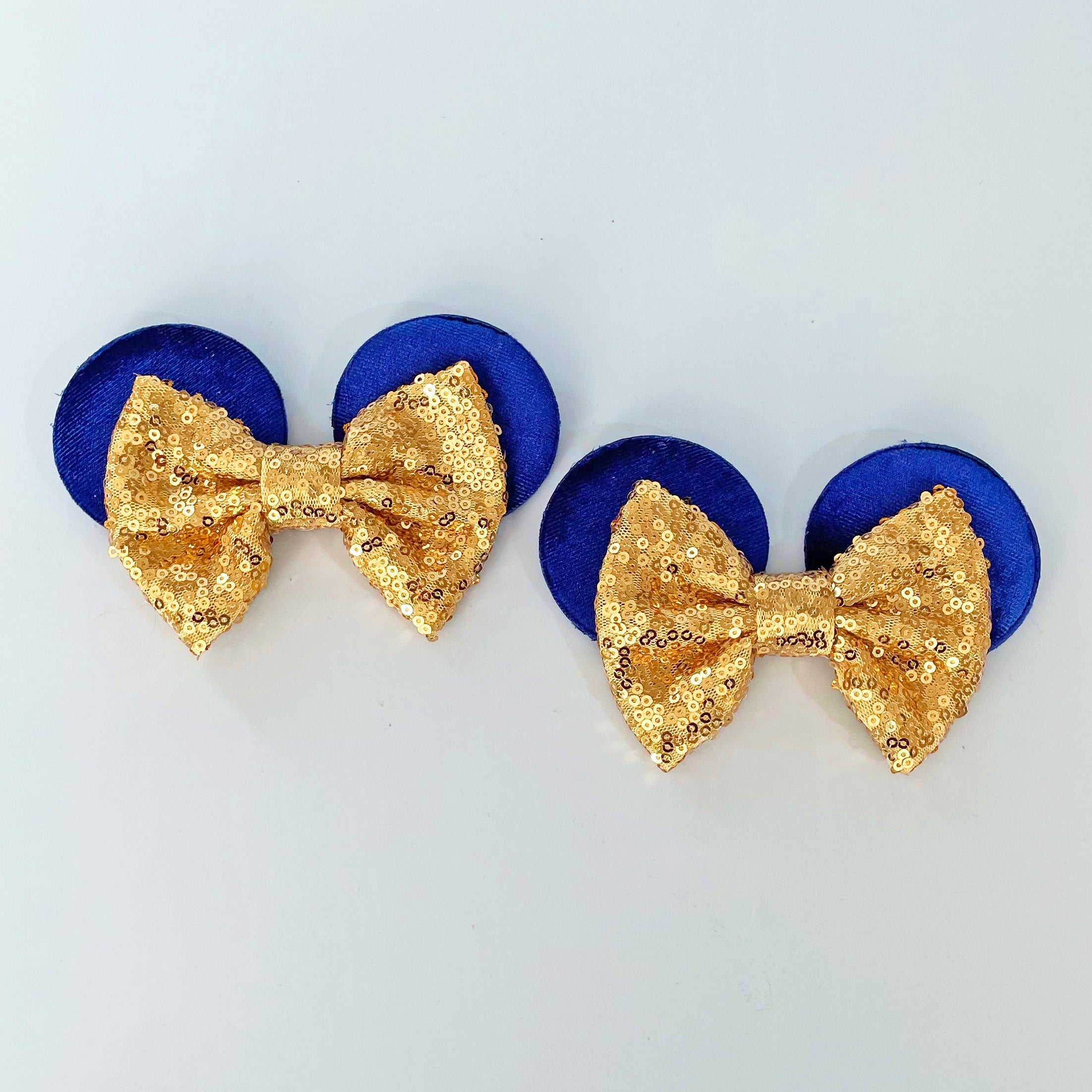 Navy and Gold Mouse Ears