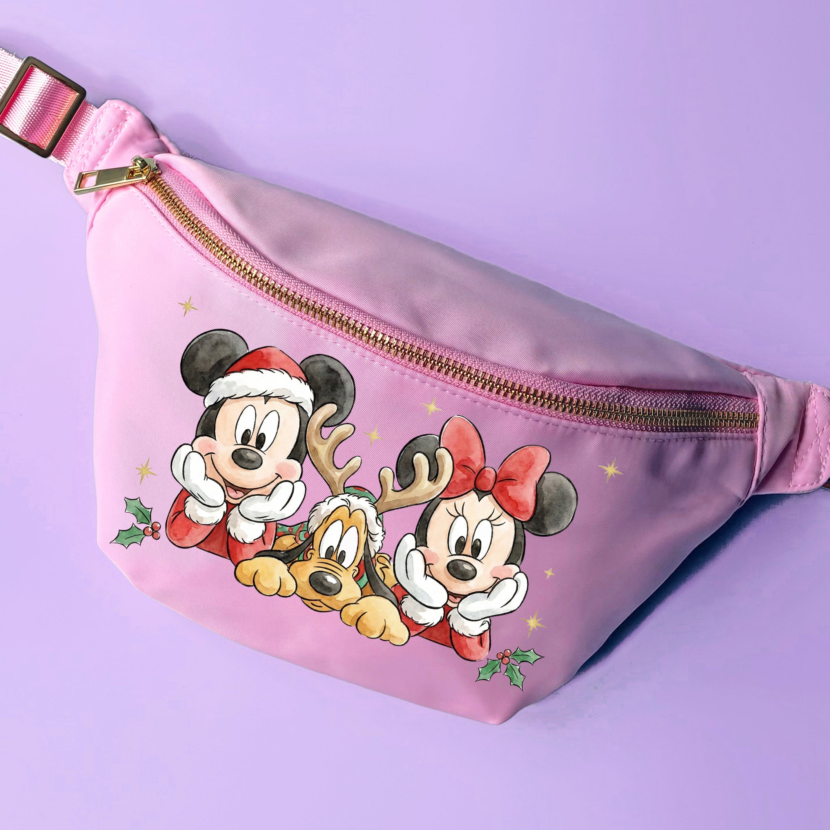 Christmas Mouse and Friends Custom Bumbag
