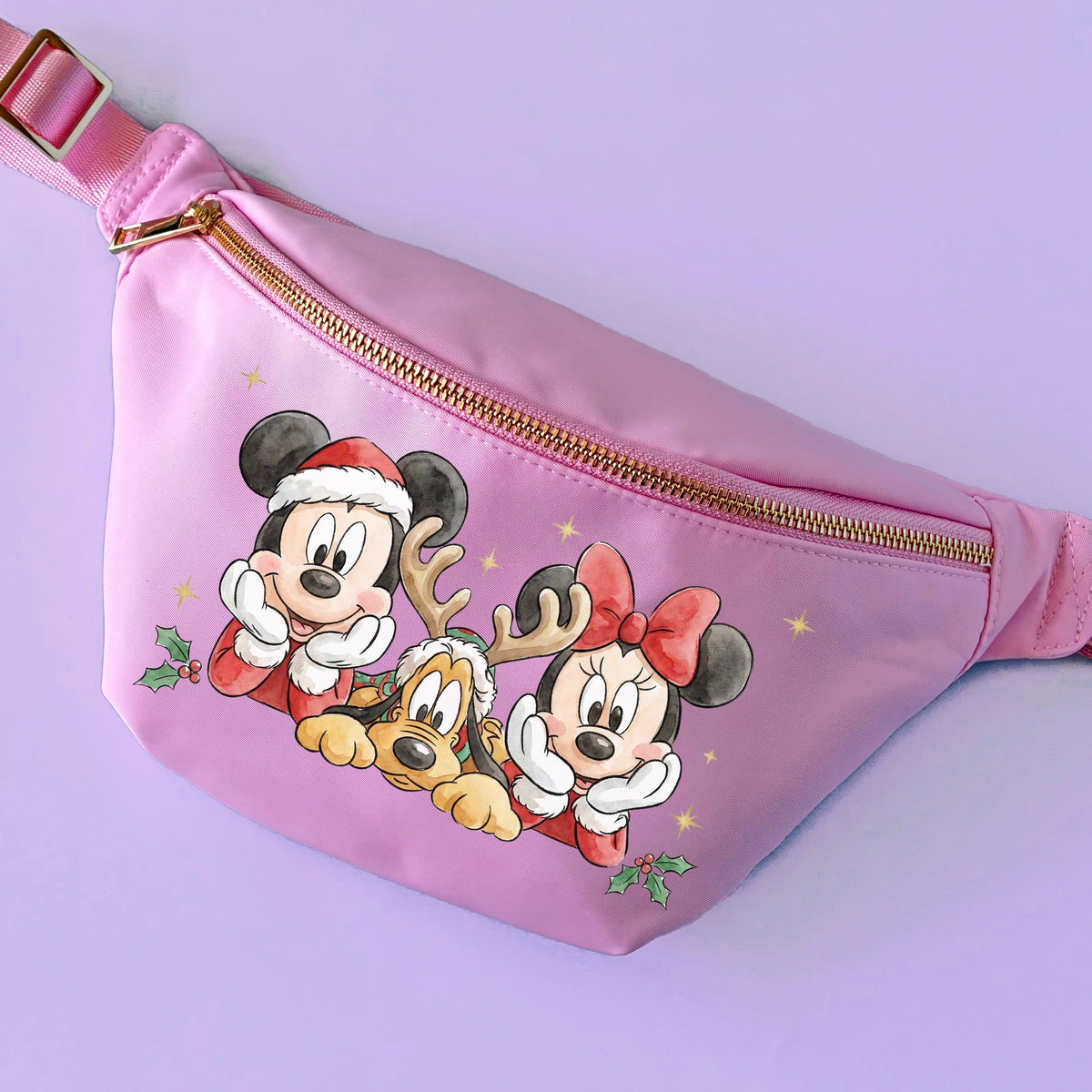 Christmas Mouse and Friends Custom Bumbag