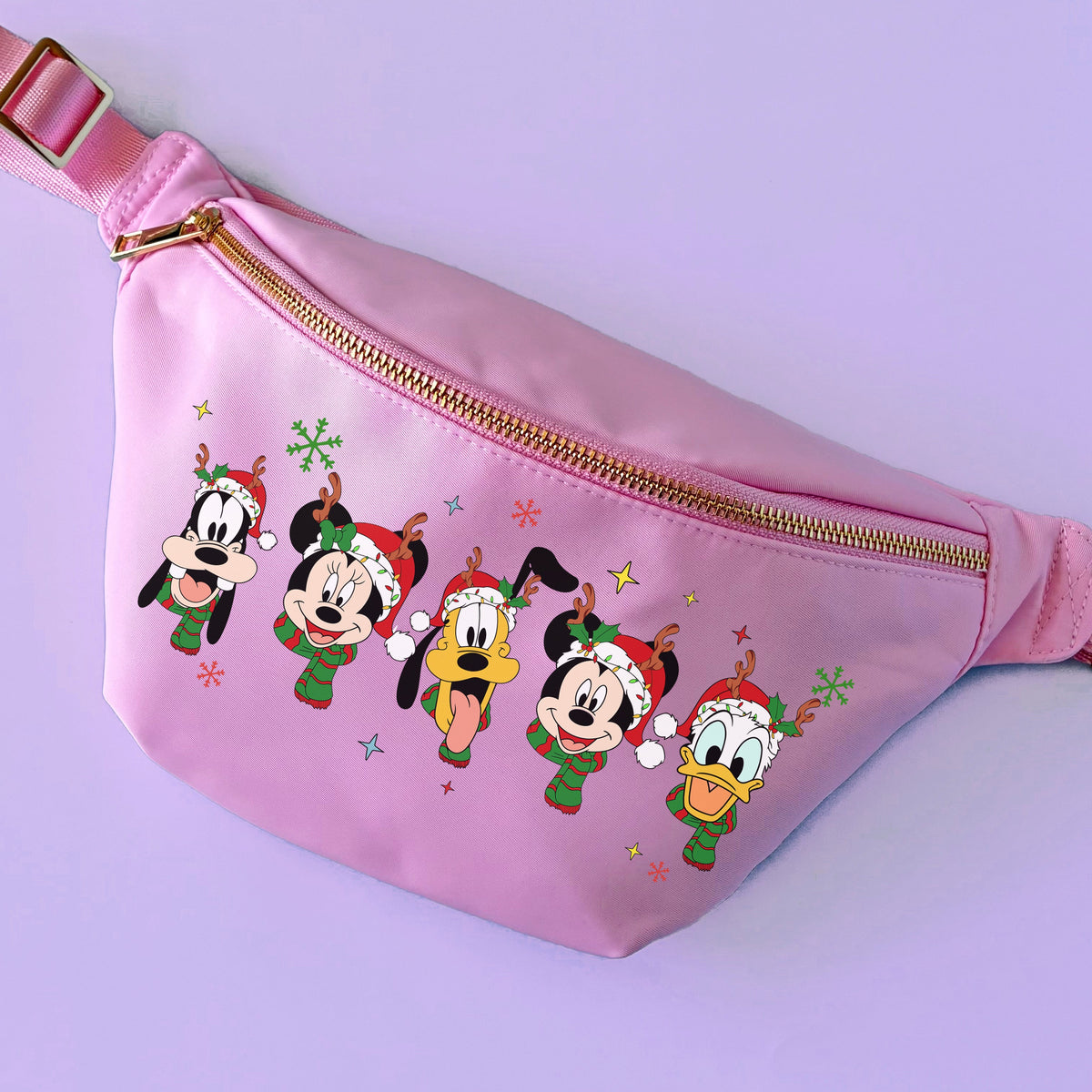 Mouse and Friends Christmas Custom Bumbag