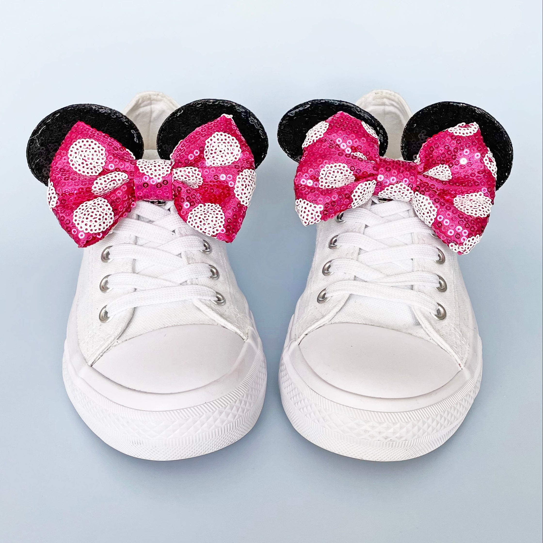 Pink Polka Dot Mouse Ears