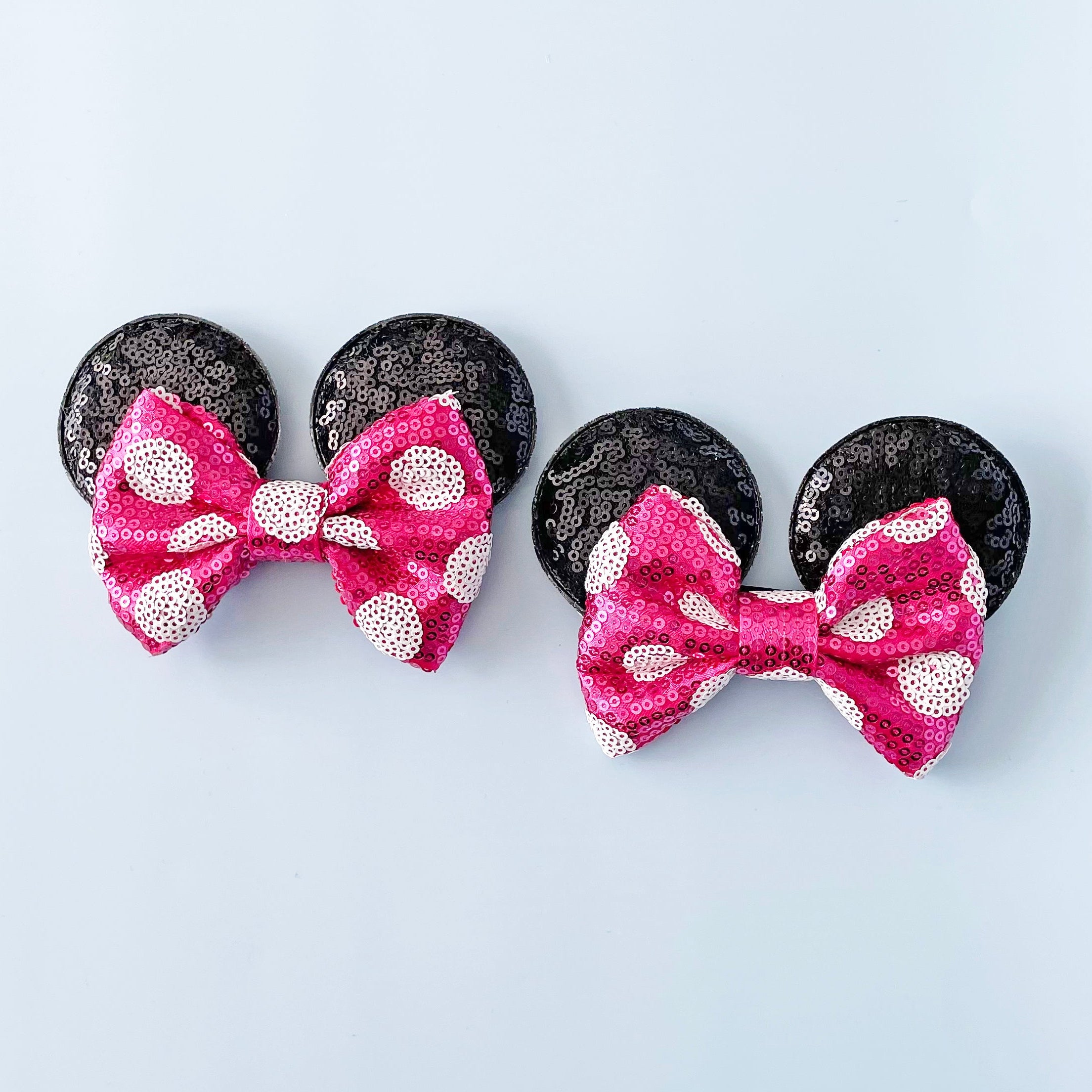 Pink Polka Dot Mouse Ears