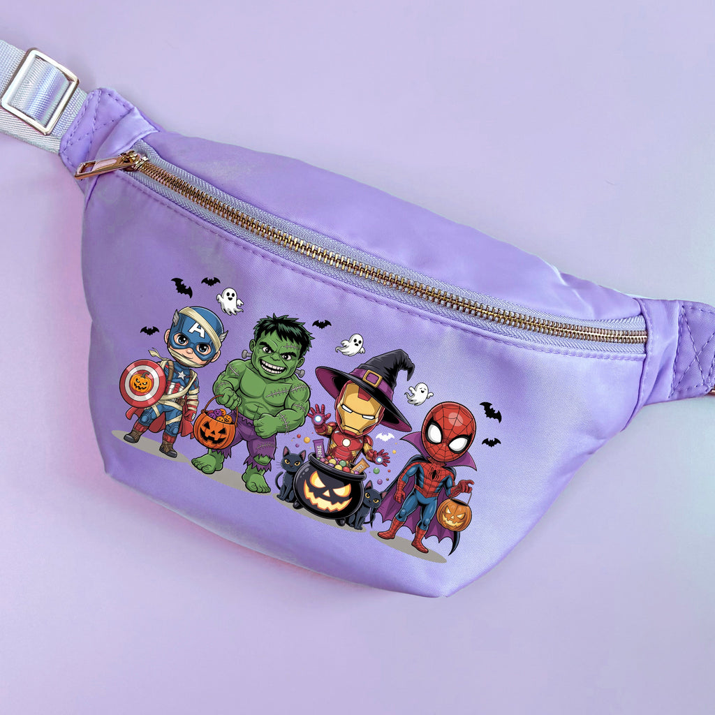 Trick or Treating Superhero's Custom Bumbag