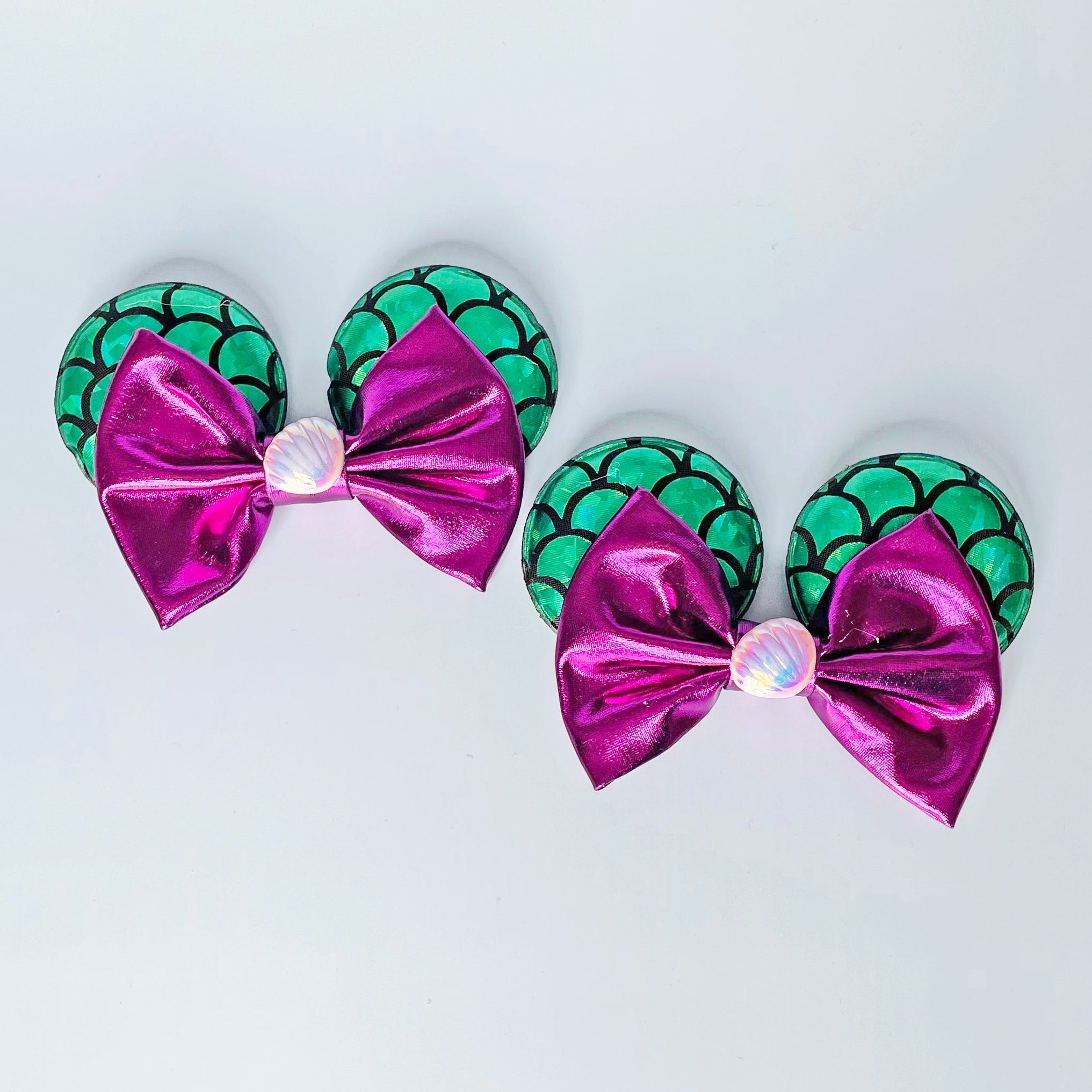 Purple Mermaid Mouse Ears