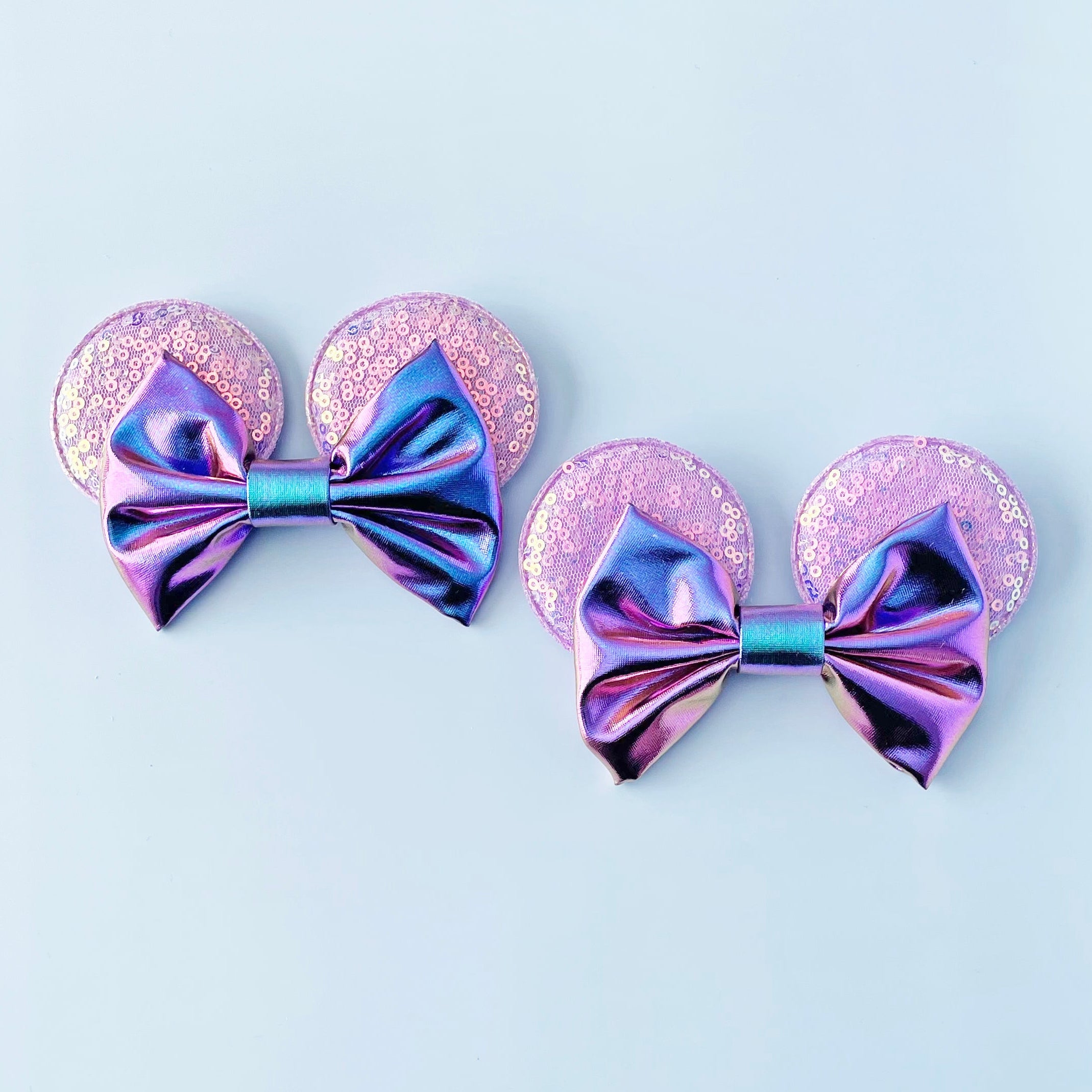 Purple Two-Tone Mouse Ears