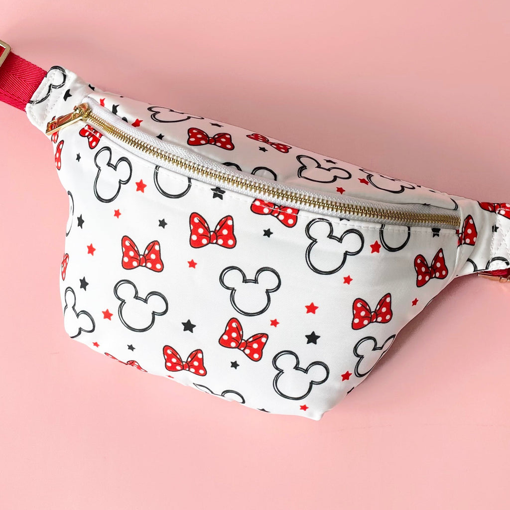 Red Bows Bumbag