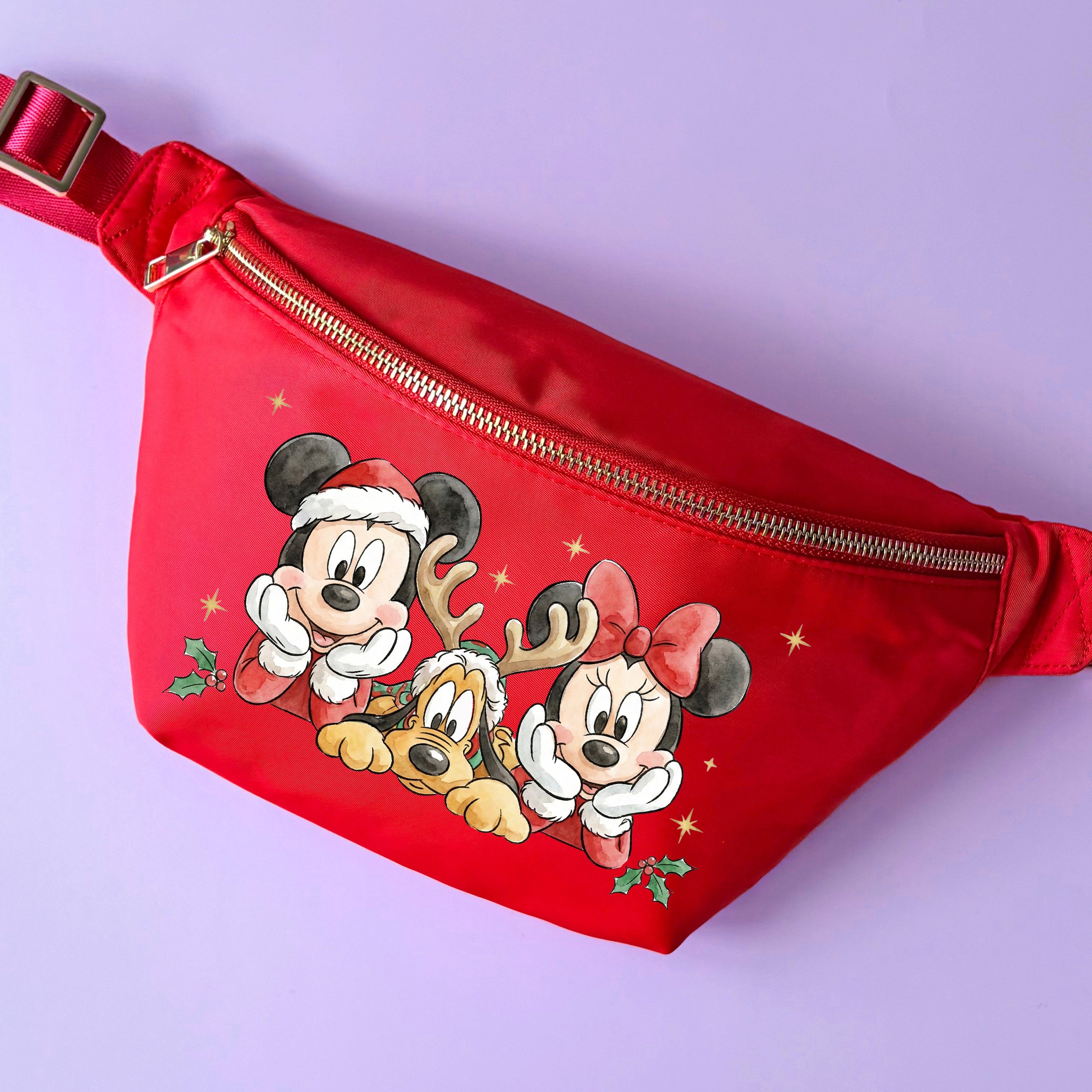 Christmas Mouse and Friends Custom Bumbag