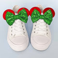 Red and Green Christmas Mouse Ears