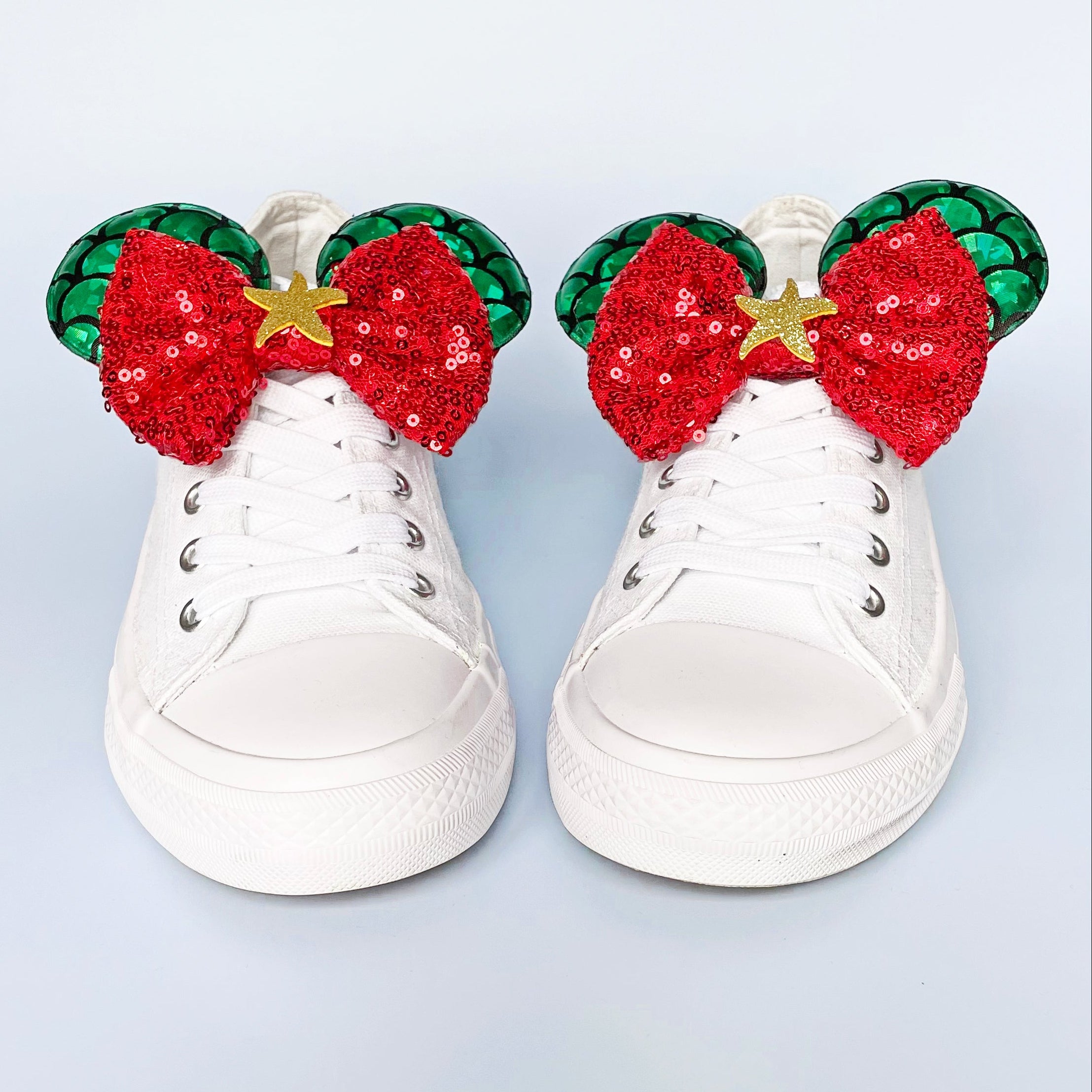 Red Mermaid Mouse Ears