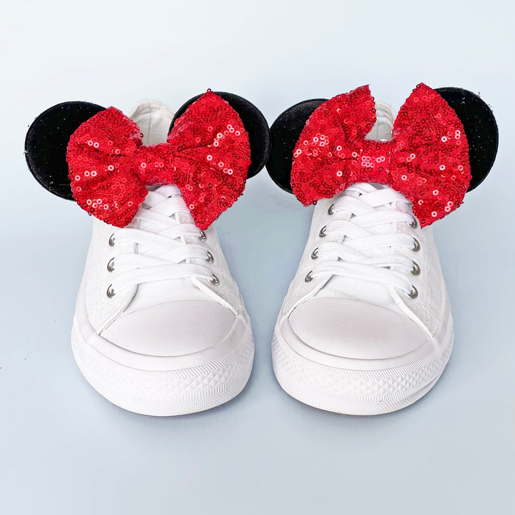 Red and Black Mouse Ears