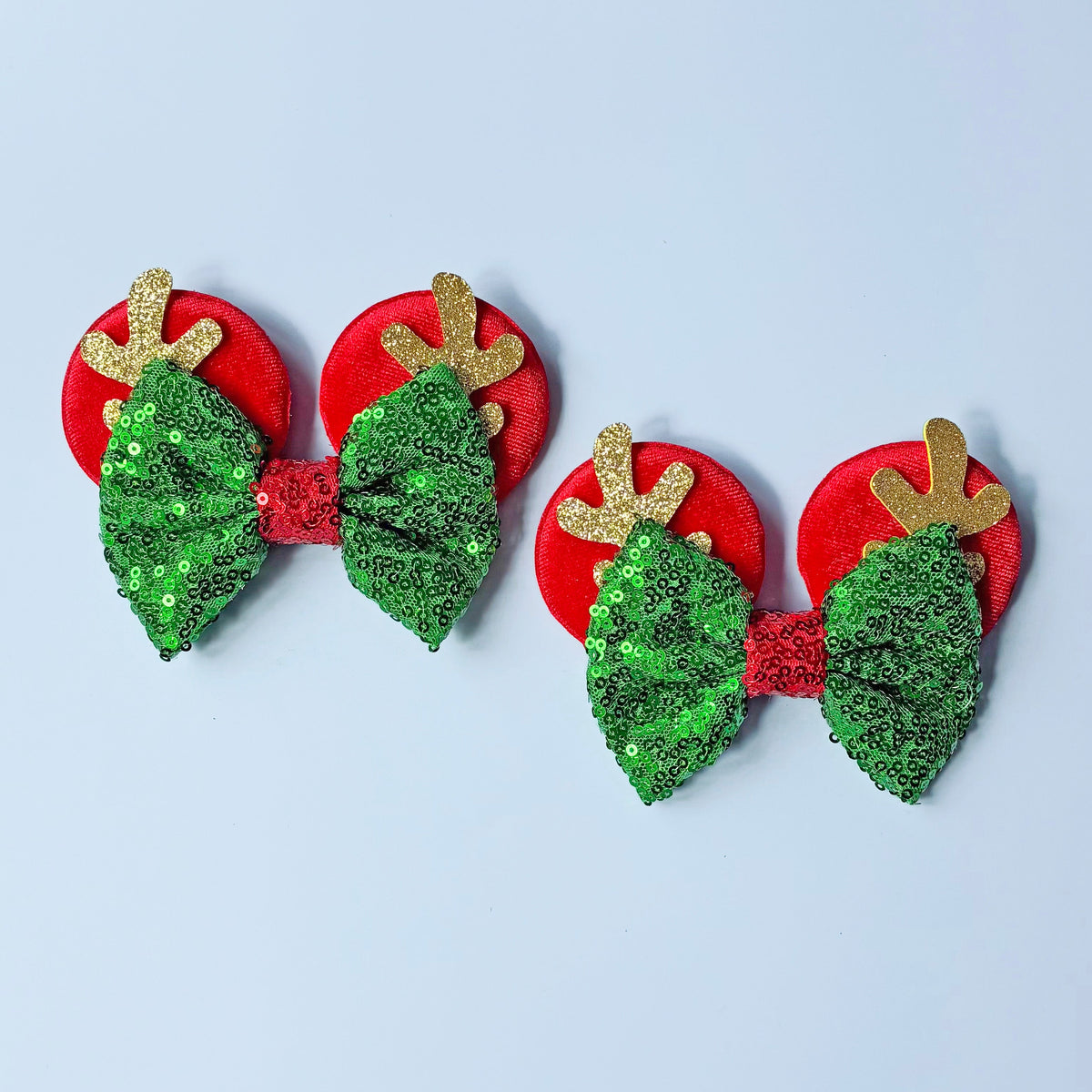 Christmas Reindeer Shoe Ears