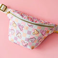 Small Check Mouse Head Bumbag