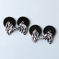 Zebra Print Shoe Ears